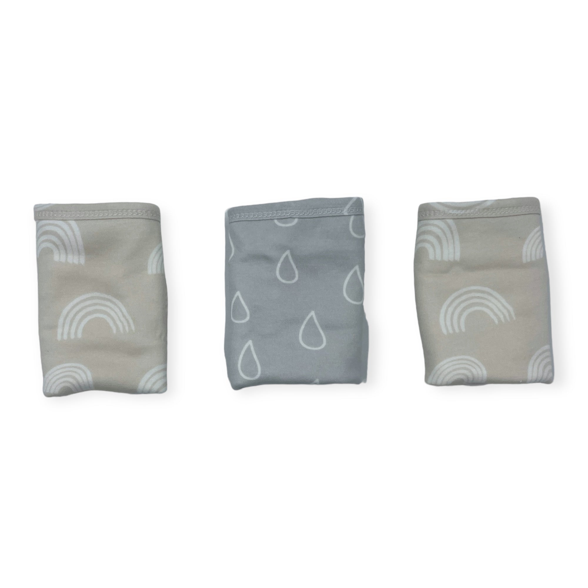 M/C BAMBOO 3PK FACECLOTHS STONE
