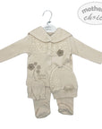 INF GIRLS NATURAL 5PC SET 'BEAUTIFUL GARDEN' 0-3M