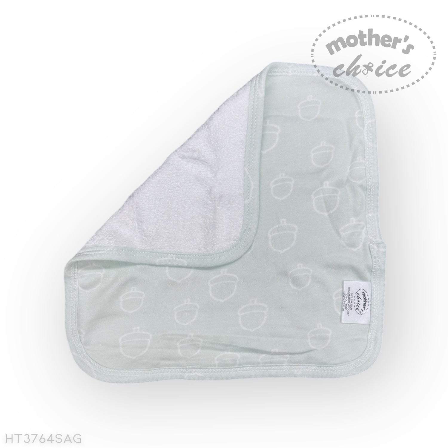 M/C BAMBOO 3PK FACECLOTHS SAGE