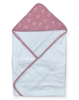 M/C BAMBOO HOODED TOWEL PINK