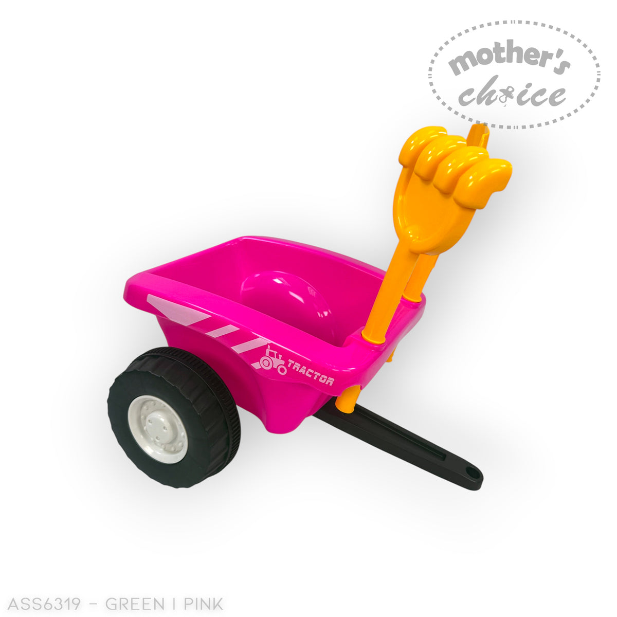 RIDE-ON CAR TRACTOR WITH TRAILOR AND ACCESSORIES