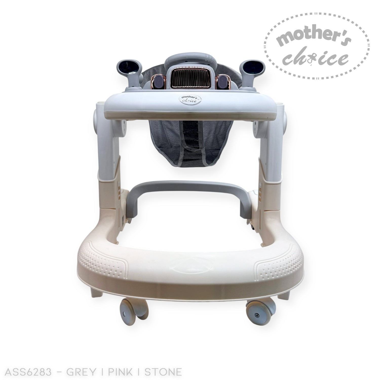 MOTHERS CHOICE BABY WALKER MUSIC MUTE WHEEL