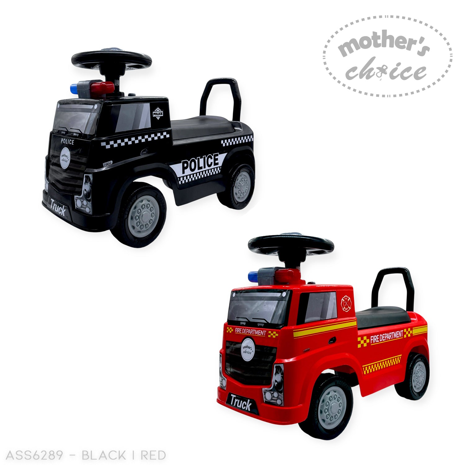 MOTHERES CHOICE RIDE ON CAR - FIRETRUCK