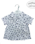 INF GIRLS DENIM SHIRT AND SHORTS SET 0-3M