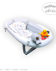 BABY BATH LARGE WITH DUCK &amp; TOYS &amp; CUSHION