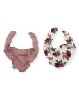 MC 100% COTTON 2 PACK BIBS
