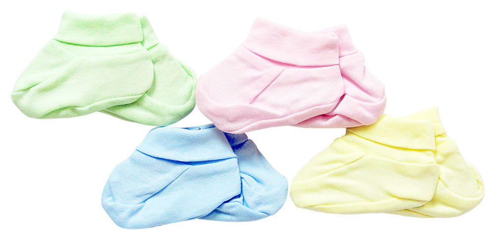 INFANTS 100% COTTON BOOTIES PASTAL