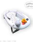 BABY BATH LARGE WITH DUCK &amp; TOYS &amp; CUSHION