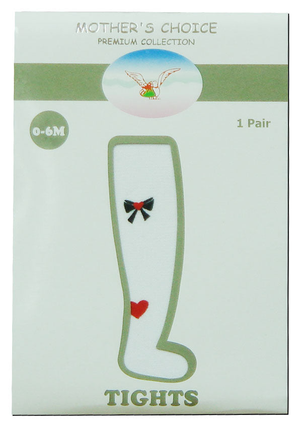 INF. FANCY WHT. TIGHTS 12-18