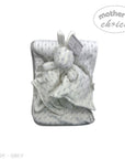 M/C SHERPA BLANKET & RABBIT  DUDU GREY