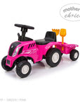 RIDE-ON CAR TRACTOR WITH TRAILOR AND ACCESSORIES