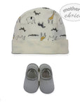 M/C 5 PCS GIFT SET GREY ELEPHANT