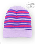GIRLS WINTER HATS STRIPED