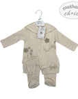 INF GIRLS NATURAL 5PC SET 'BEAUTIFUL GARDEN' 0-3M