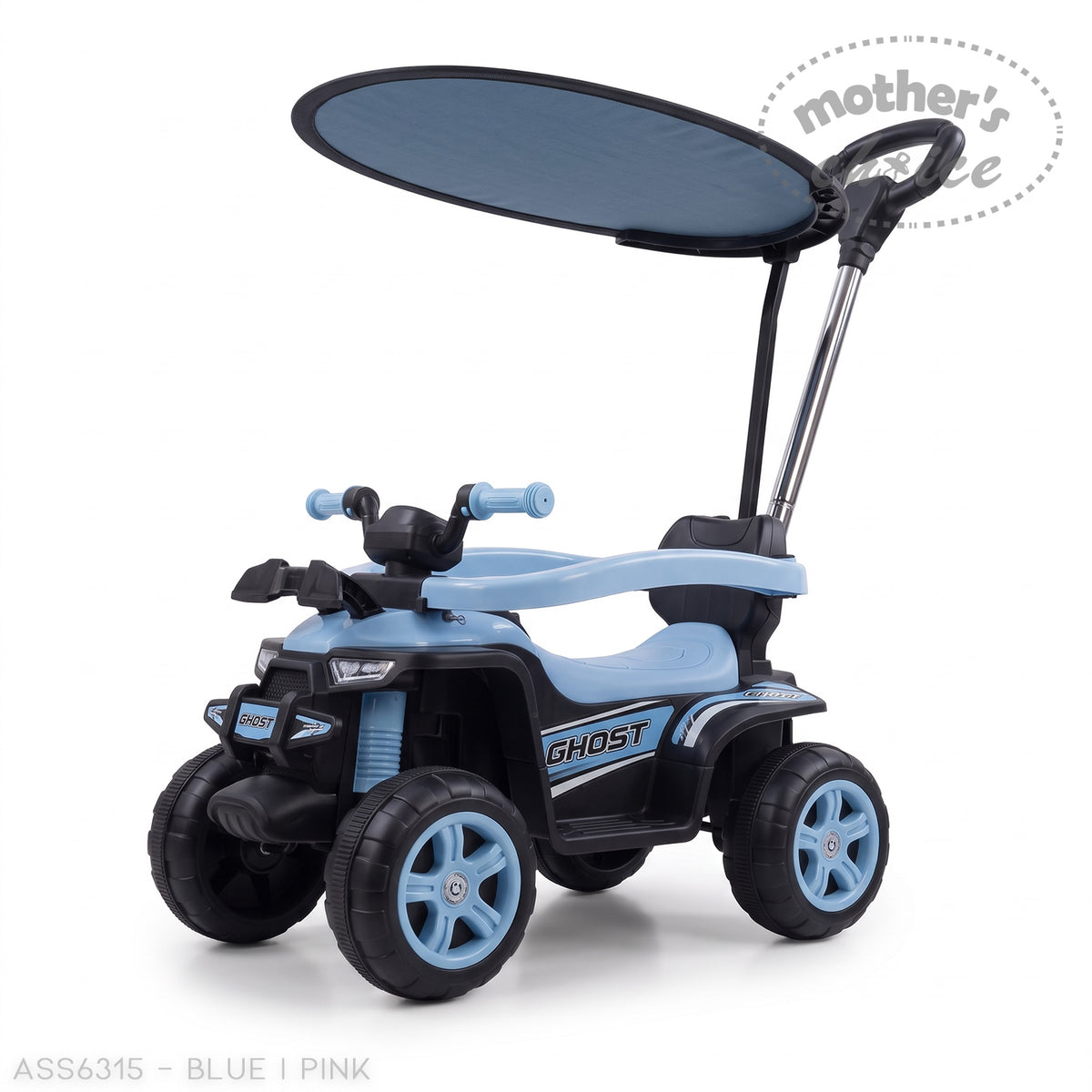 RIDE-ON CAR WITH CANOPY