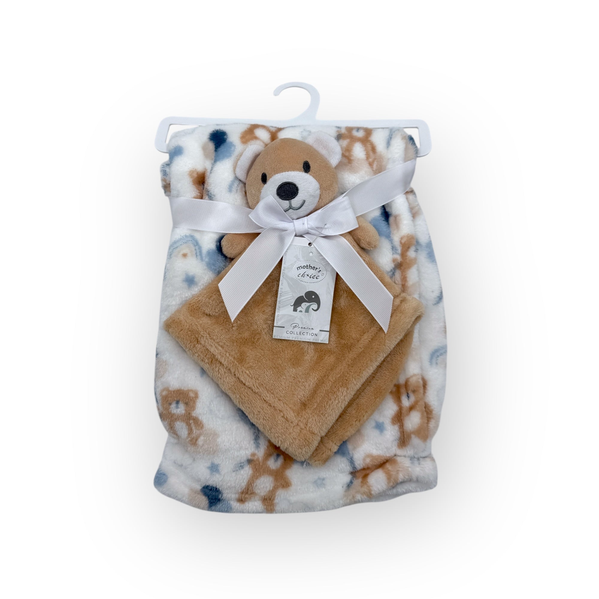 M/C DUDU BLANKET NEUTRAL BEAR