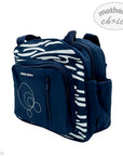 MC MICROFIBRE 4PC  DIAPER BAG - NAVY