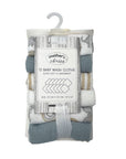 MC 12 PACK FACECLOTH SETS 'RAINBOW/ELIE-GREY/STONE'