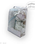 M/C SHERPA BLANKET & RABBIT  DUDU BLUE