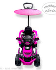 MOTHERS CHOICE RIDE ON CAR WITH CANOPY
