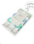 M/C 6 PACK WASHCLOTH SET BLUE TRAIN