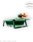 BABY BATH LARGE WITH DUCK &amp; TOYS &amp; CUSHION