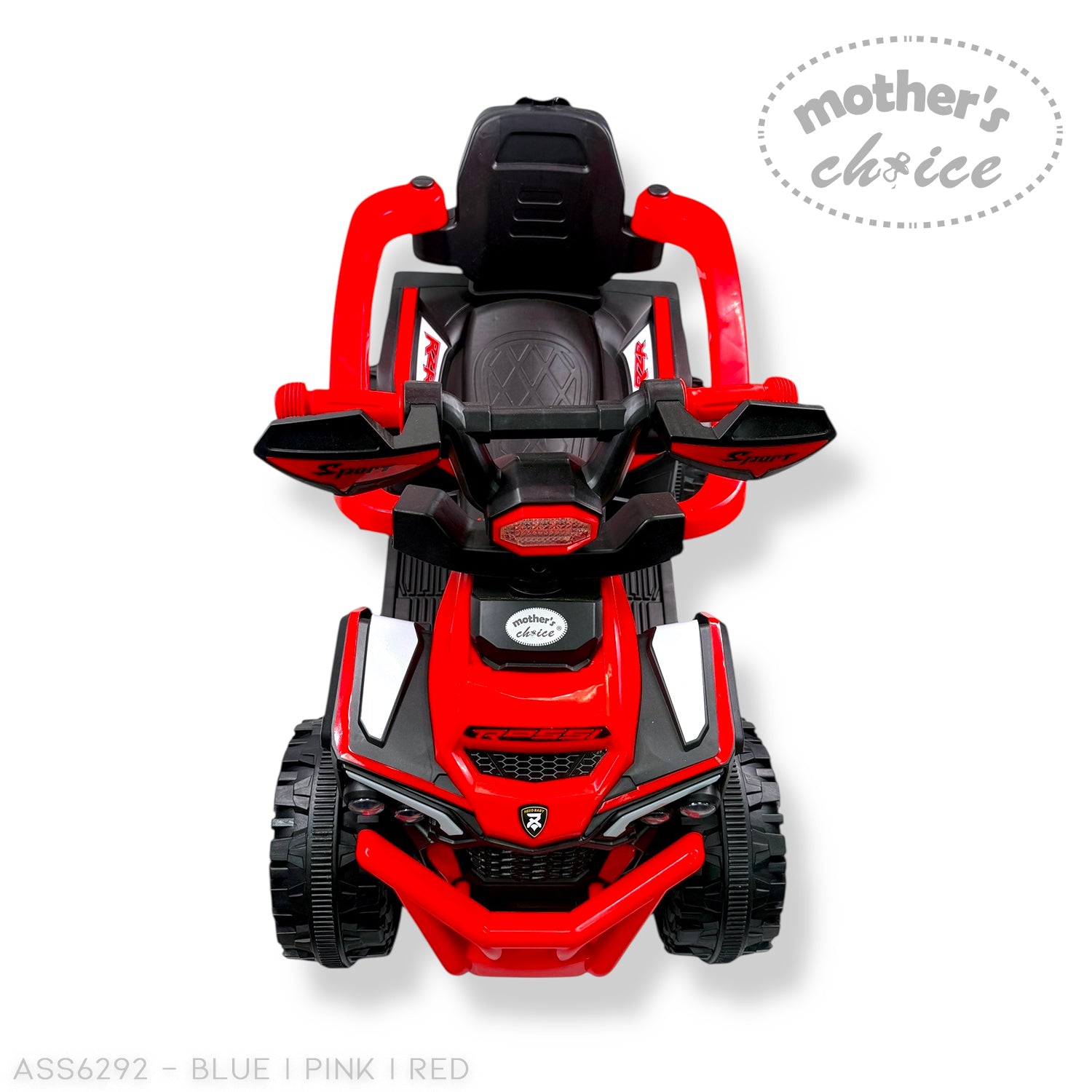 MOTHERS CHOICE RIDE ON CAR WITH CANOPY