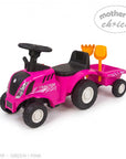 RIDE-ON CAR TRACTOR WITH TRAILOR AND ACCESSORIES