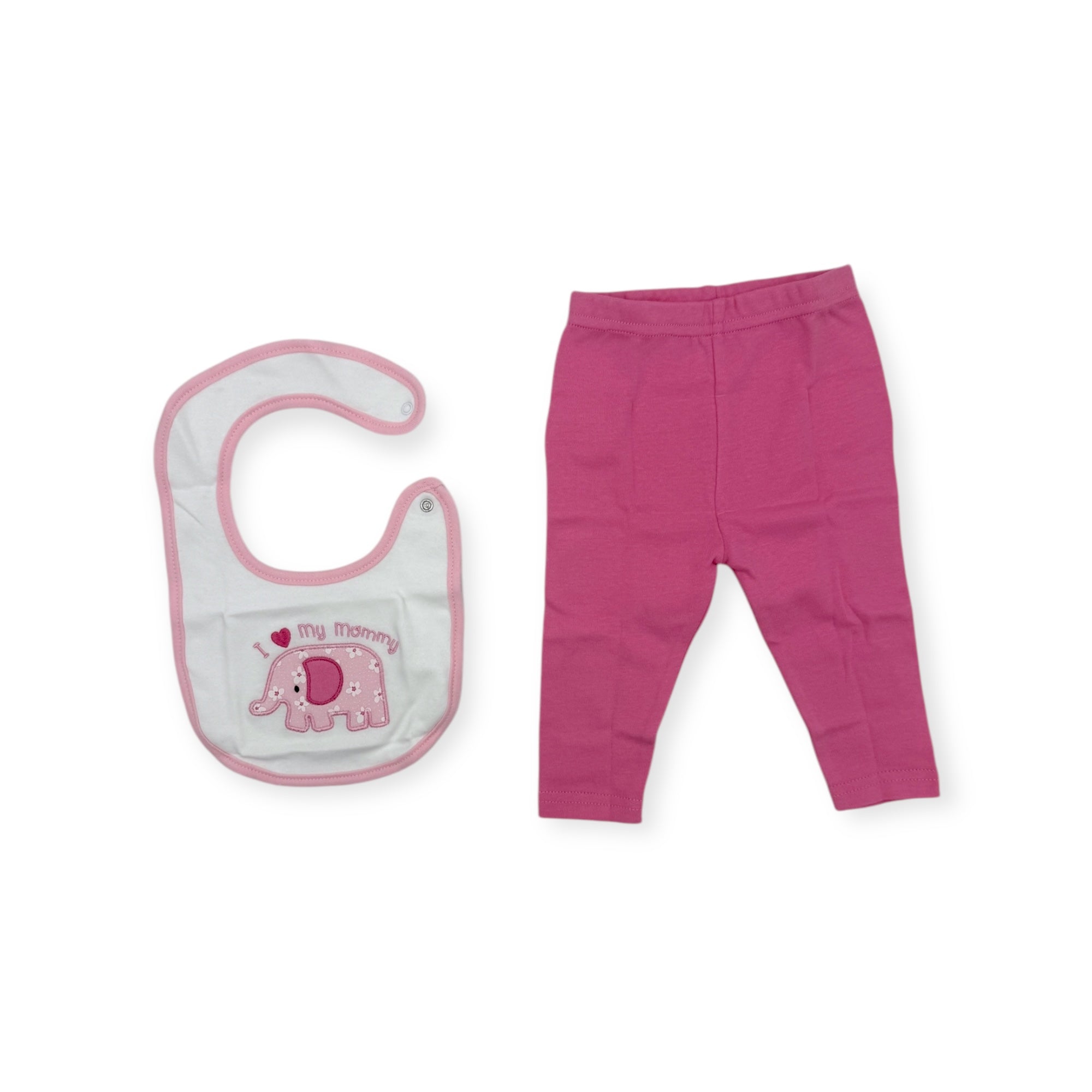 M/C 5 PCS GIFT SET PINK ELEPHANT