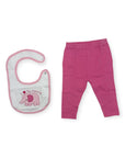 M/C 5 PCS GIFT SET PINK ELEPHANT