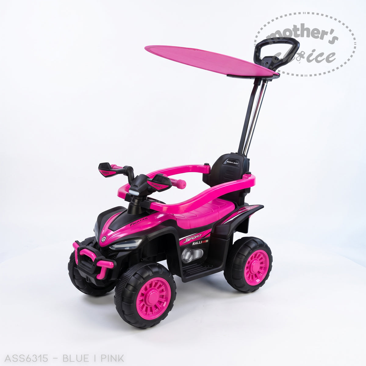 RIDE-ON CAR WITH CANOPY