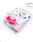 M/C 3 HOODED TOWELS & 3 SQUEAKYS