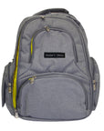 INFANTS LINNEN DIAPER BACKPACK GREY