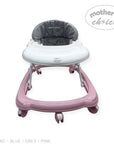 MOTHERS CHOICE BABY WALKER WITH MUSIC AND LIGHT, PLASTIC WHEEL