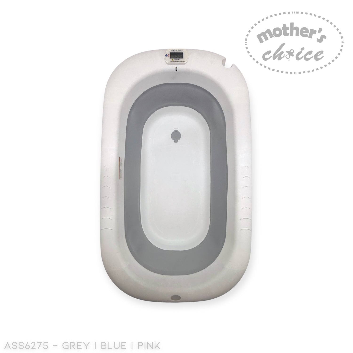 MOTHERS CHOICE BABY BATH TUB WITH CUSHION