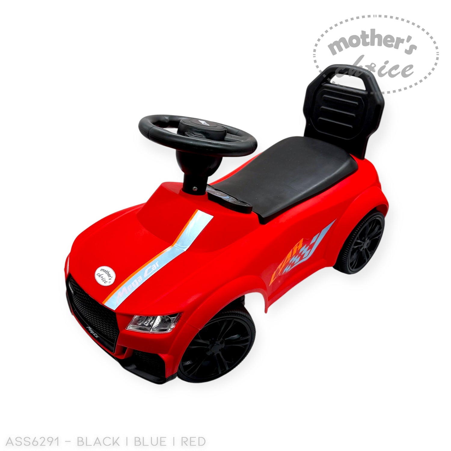 MOTHERS CHOICE RIDE ON CAR - SPORTS CAR