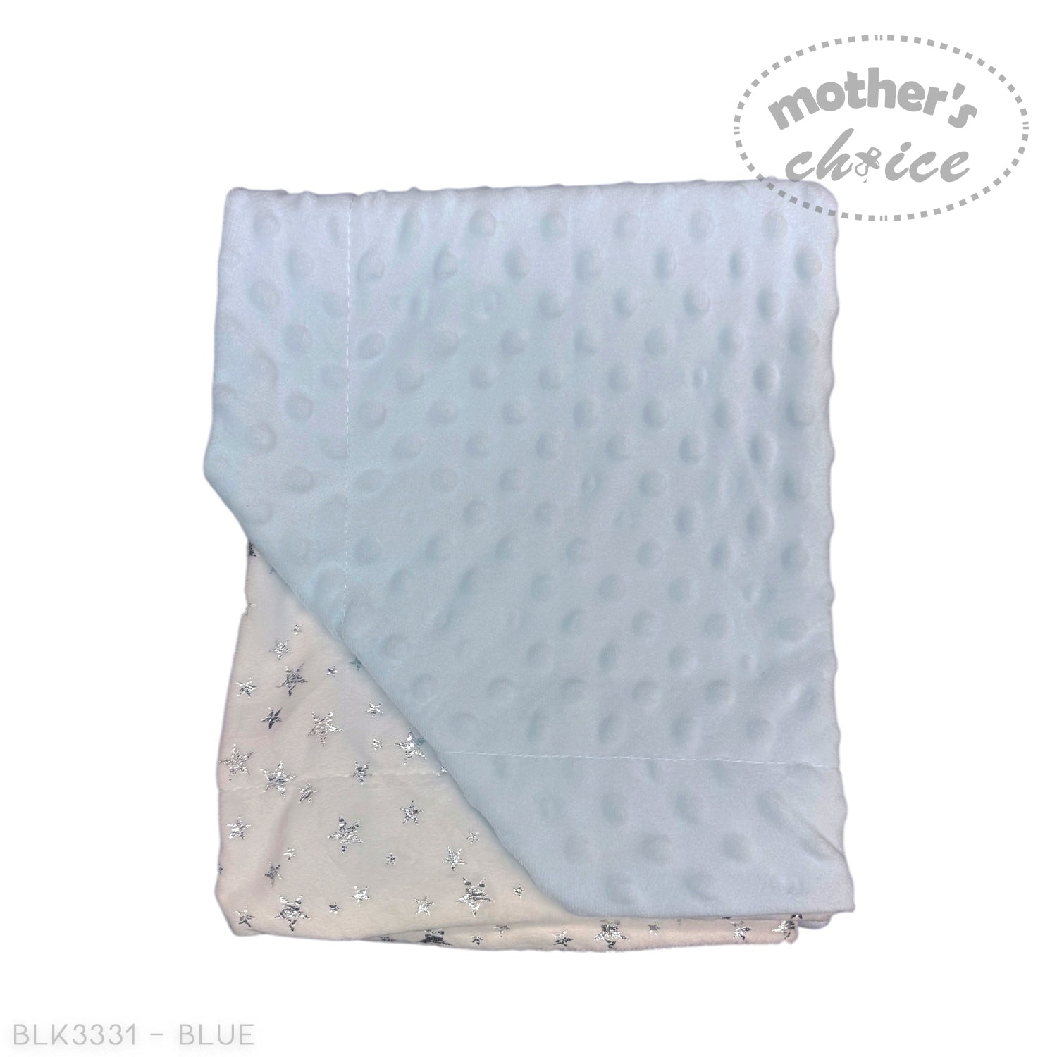 M/C GIFT BOX SHERPA BLANKET &amp;amp; PILLOW SET BLUE