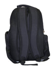 INFANTS LINNEN DIAPER BACKPACK BLACK