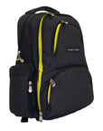 INFANTS LINNEN DIAPER BACKPACK BLACK