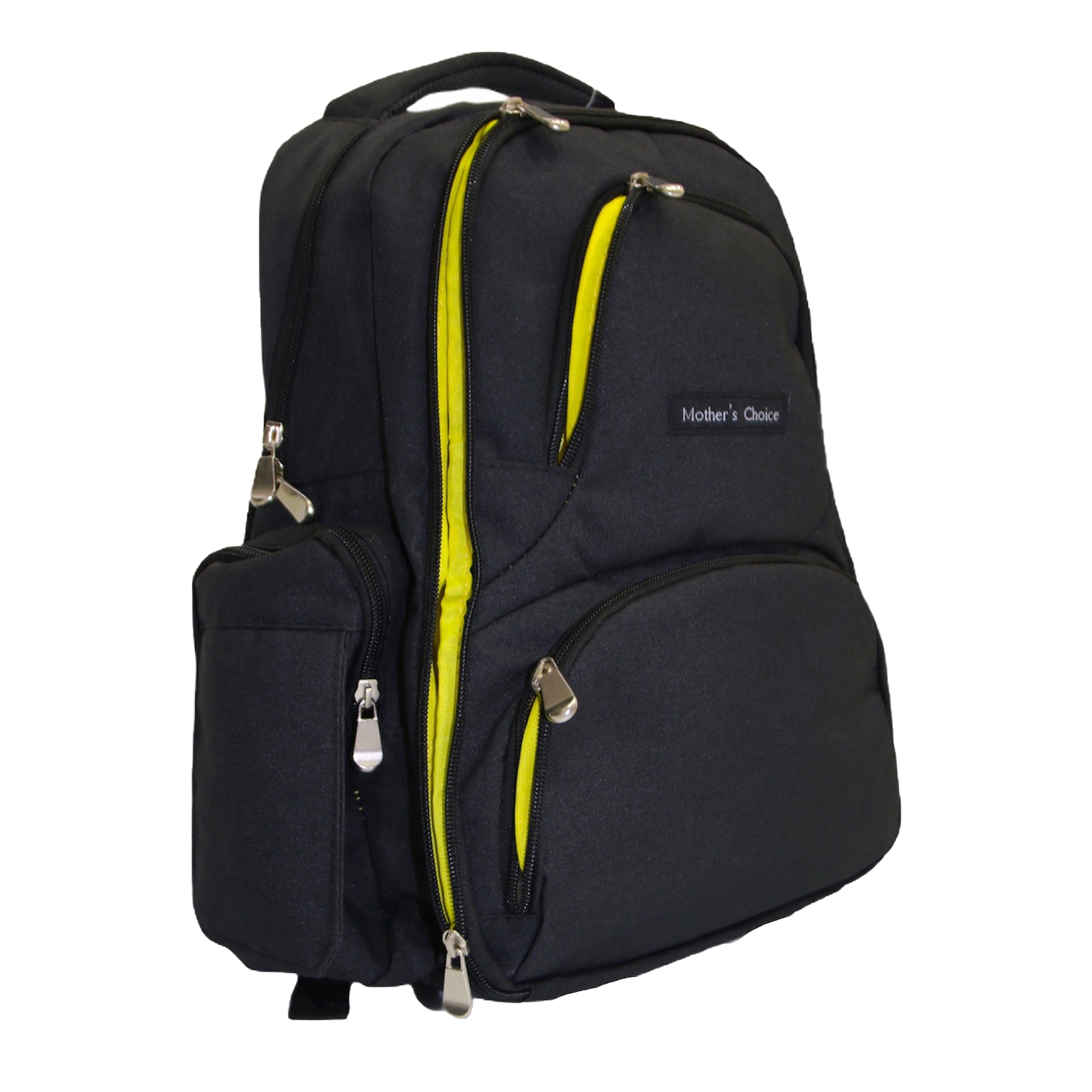 INFANTS LINNEN DIAPER BACKPACK BLACK