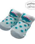 M/C FANCY BOX SOCKS 'GIRLS POLKA/DINO'