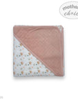 M/C QUILTED RECEIVER 'PINK/STONE RAINBOW'
