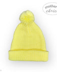 M/C POM POM BEANIE LEMON