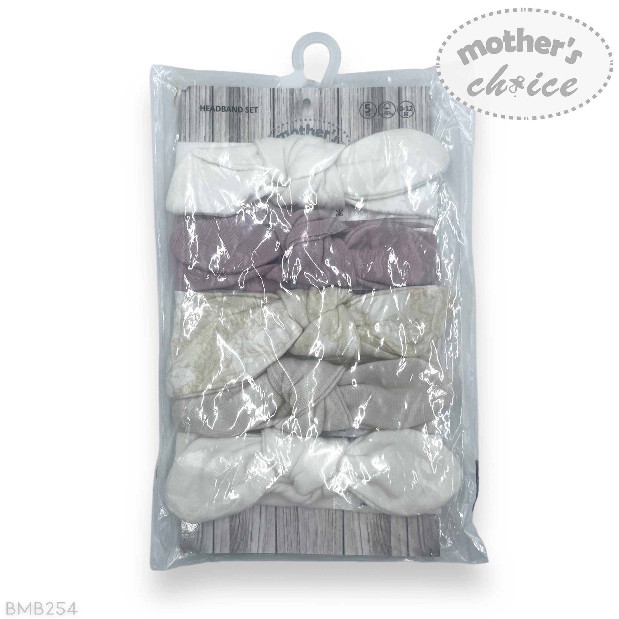 M/C 5PK HEADBAND SET FLOWERS