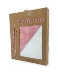 M/C BAMBOO HOODED TOWEL PINK