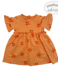 INF GIRLS DRESS SET 'ORANGE' 12-18M