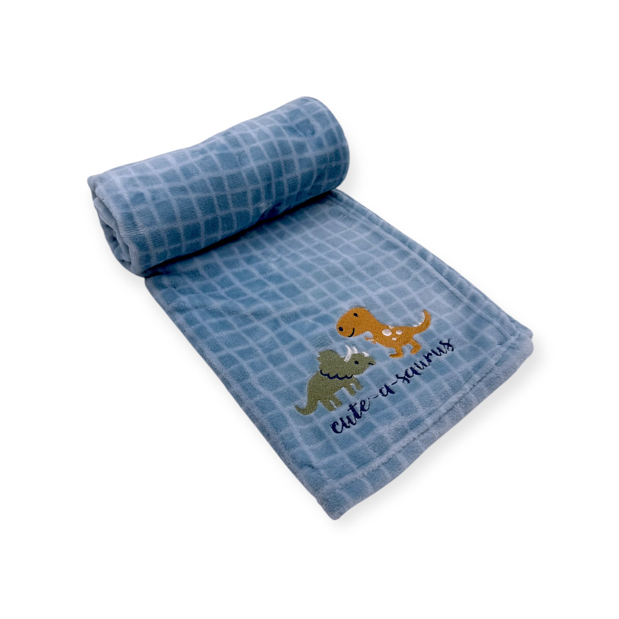 M/C PRINTED FLANNEL BLANKET BOY&#39;S DINO