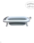 FOLDABLE BABY BATHTUB WITH THERMOMETER AND STAND
