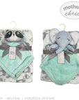 M/C DUDU BLANKET NEUTRAL ASST CREATURES