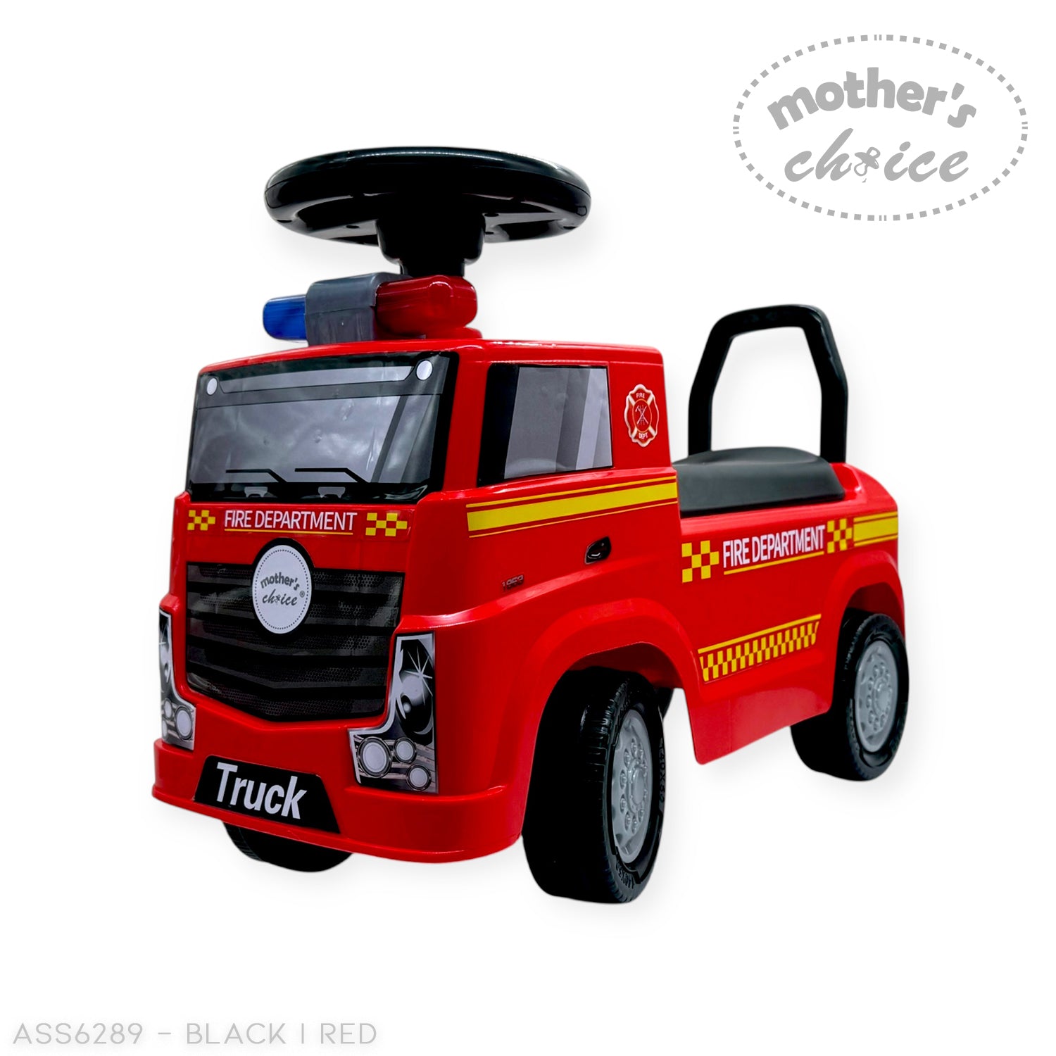 MOTHERES CHOICE RIDE ON CAR - FIRETRUCK